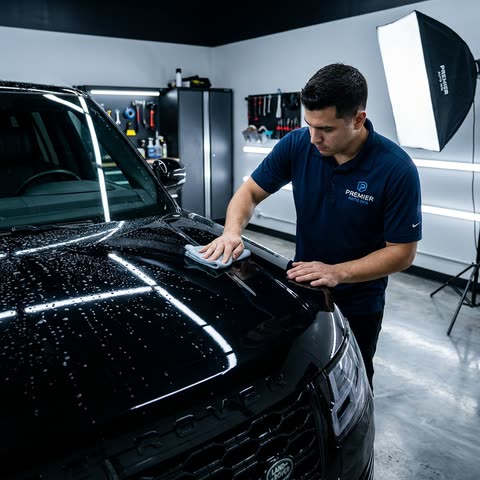 Sample auto-services advertisement produced by WebDevAuto Ad Studio