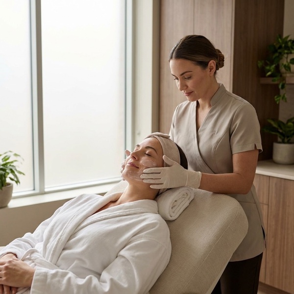 Sample med spa advertisement produced by WebDevAuto Ad Studio